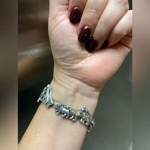 Vintage Noah’s arch Charm Bracelet